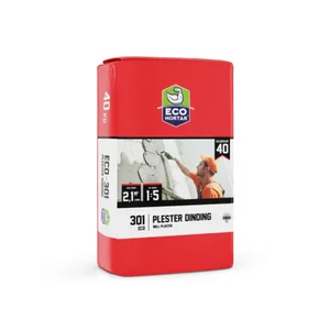 Semen Mortar ECO Mortar ECO 301 Plester Dinding Bata Ringan 40 Kg Pengiriman Seluruh Indonesia