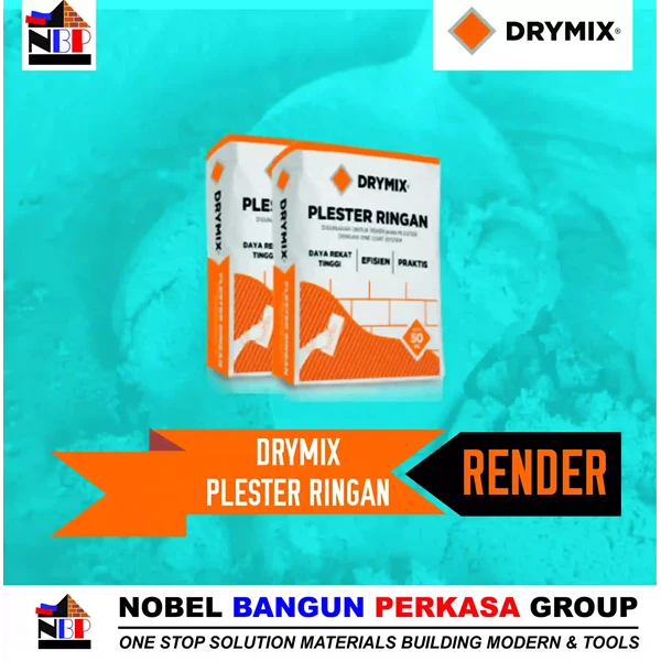 Semen Mortar Drymix Render & Plester Ringan