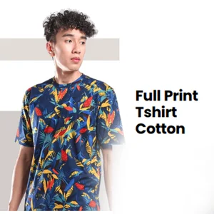 Kaos Katun Full Printing Premium