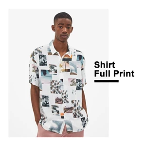 Unisex Men's and Women's Full Print Shirts