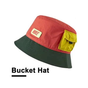 Topi Pria dan Wanita Bucket Hat Pantai Casual