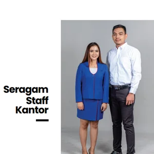 Seragam Kerja Kantor Pria dan Wanita Custom