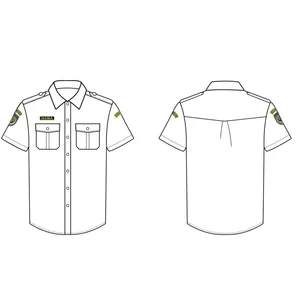 Seragam Kerja PDH 1 Set Celana dan Emblem 