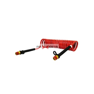 Phillips Heavy Duty Coiled Air 1/2 inch 4.5m 611-317 Red USA