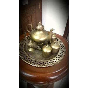 Barang Antik Set Teko Kuningan (Feb.17.32.T) 
