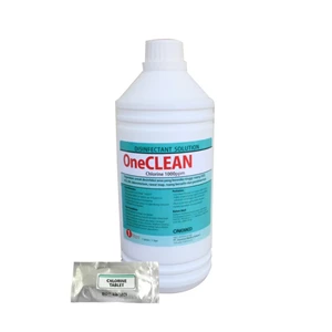 Disinfectant Chemicals Chlorin (Disinfectan One Clean 1 Liter + Chlorine Tablet)