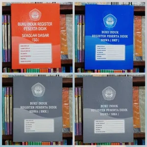 BUKU INDUK REGISTER SD SMP SMA/SMK ISI 50LBR Buku Akuntansi