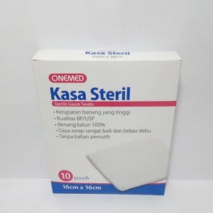 Peralatan Medis Lainnya KAIN KASA STERIL isi 10 pcs