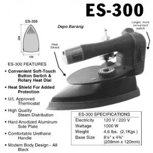 Setrika Uap SILVER STAR ES300