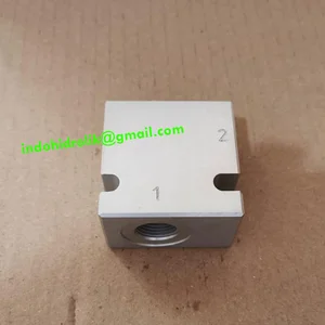 Cartridge Valve Insert Block Valve Size 10 2 Way 2 Position 1/2 BSP Asli Baru