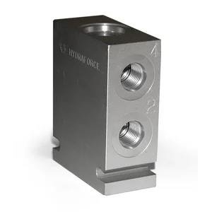 Cartridge Valve Insert Block Valve Size 08 3 Way 2 Position 3/8 BSP Asli Baru