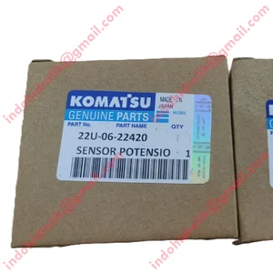 Genuine Komatsu 22U-06-22420 Sensor Potensiometer Asli Baru