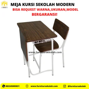 Meja Kursi Sekolah Besi