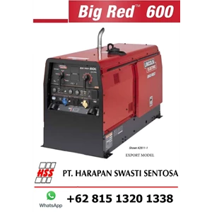 Welding Machine Lincoln Big Red 600A Diesel Deutz Series 11599 Wmc-25 Handil Muara Jawa East Kalimantan