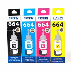 Epson T664 Bk/C/M/Y Printer Ink