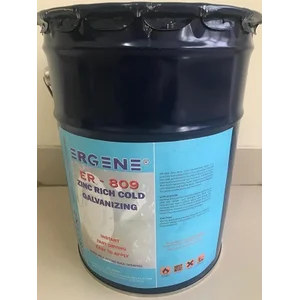 ERGENE ER809 Zinc Cold Galvanize  Pail 20 liter - Alternatif HotDip Galvanis - Cat anti karat Galvanis dingin layaknya hotdip galvanis - Kandungan Zinc tinggi hingga 95%