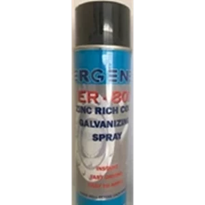 ERGENE ER809 Zinc Cold Galvanize Spray 500ml - Alternatif HotDip Galvanis - Cat anti karat Galvanis dingin layaknya hotdip galvanis - Kandungan Zinc tinggi hingga 95%