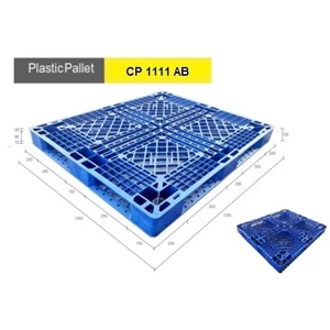 Plastic Pallet Cp 1111 Ab Size 1100X1100x120 Mm
