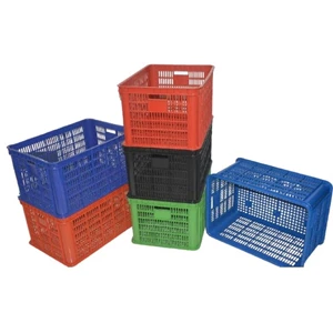 Stackable Plastic Basket Size 600X420x320 Mm