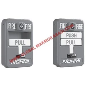 Fire Alarm NOHMI FMM01U AND FMR01U MANUAL PULL STATION FIRE ALARM.