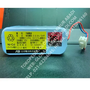 NS NI-CD 12V 1KOMA8A 0KOMA6AH BATTERY FIRE ALARM PANEL BATEREI BATRE BATTERE