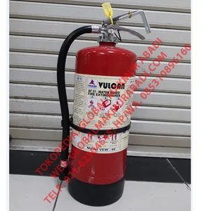 VULCAN AF31 WATER BASE FIRE EXTIHGUIHSER TABUNG APAR UNTUK CLASS A B C D K L BATERAI LISTRIK
