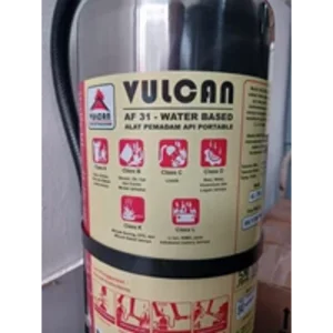 VULCAN AF31 WATER BASE FIRE EXTIHGUIHSER TABUNG APAR UNTUK CLASS A B C D K L BATERAI LISTRIK