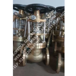 HAWK F7399 SHUT OFF VALVE CS CARBON STEEL BRONZE FLANGE JIS 5K F7399