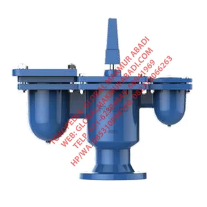 FIVALCO DOUBLE ORIFICE AIR VALVE FLANGE END PN16 F93D16 AIR RELEASE KATUP PEMBUANG ANGIN
