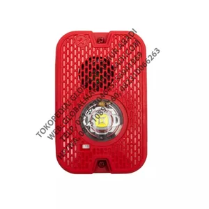 SYSTEM SENSOR P2GRKLED OUTDOOR COMPACT HORN STROBE 2WIRE WALL RED