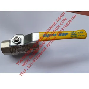 TYCO BALL VALVE SCREW END 400WOG FM APPROVED