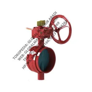 FIVALCO BUTTERFLY VALVE GROOVED 300PSI UL FM FPBG-300G