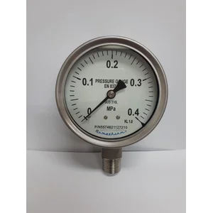 ARMATHERM SS SUS316 DRAT 15MM DIA 100MM STAINLESS STEEL PRESSURE GAUGE