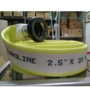 GUNNEBO EUROLINE 65MM 20MTR MACHINO COUPLING POLYSTER FIRE HOSE SELANG PAMADAM KABAKARAN CANVAS