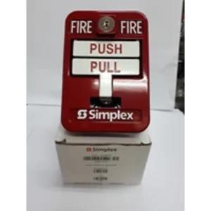 TYCO SIMPLEX 2099-9139 DOUBLE ACTION MANUAL PUSH PULL STATION TANPA BACK BOX