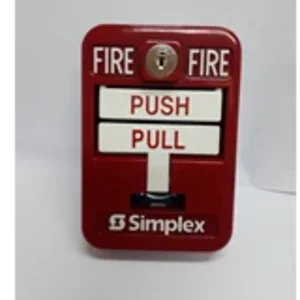 TYCO SIMPLEX 2099-9139 DOUBLE ACTION MANUAL PUSH PULL STATION TANPA BACK BOX