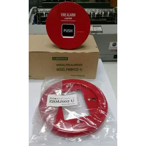 NOHMI FMMN102-U RECESS MOUNTING MANUAL CALL POINT PUSH BUTTON FIRE ALARM