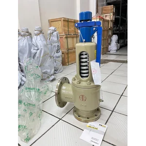 YUMING A48Y-16C 4INCH SAFETY VALVE 16K 1MPA FLANGE JIS 16K WITH LEVER