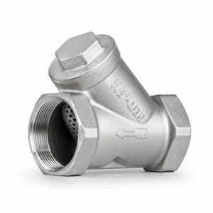 OAKON 2" Y STRAINER CF8M SS316 STAINLESS STEEEL