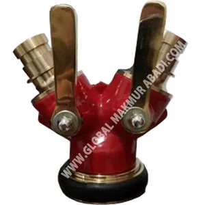 Y CONNECTION FOG JOINT TWO HANDLE BRASS
