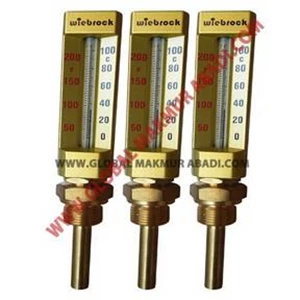 Wiebrock Brass Room Thermometer