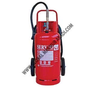 SERVVO D 10000 FE36 WHEELED TROLLEY CLEAN AGENT FIRE EXTINGUISHER