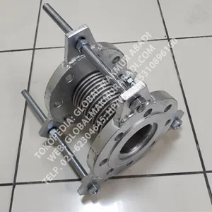TOZEN EXPANSION JOINT JBF STAINLESS STEEL WITH SHIPPING TIE RODS