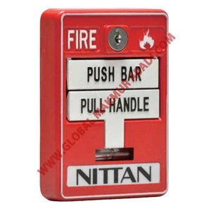 NITTAN EVCA-MS-S10K DUAL ACTION MANUAL PULL STATION