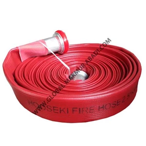 HOOSEKI RED RUBBER FIRE HOSE 17BAR MACHINO