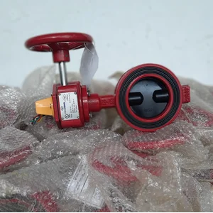 FIREKING VIKING BVW BUTTERFLY VALVE WAFER GEAR WITH TAMPER SWITCH ULFM
