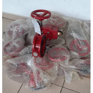 FIREKING VIKING BVW BUTTERFLY VALVE WAFER GEAR WITH TAMPER SWITCH ULFM