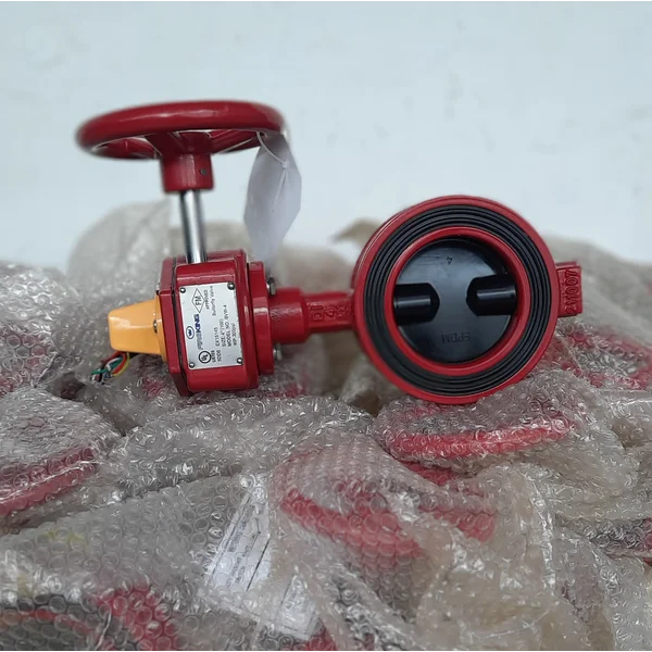 FIREKING VIKING BVW BUTTERFLY VALVE WAFER GEAR WITH TAMPER SWITCH ULFM