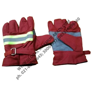 Leather Local Fire Fighting Gloves