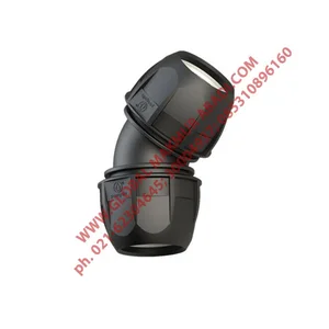 PINGUIN POLYWARE 63MM ELBOW 45°